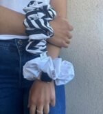 Maxis Scrunchies Cebra - Imagen 4